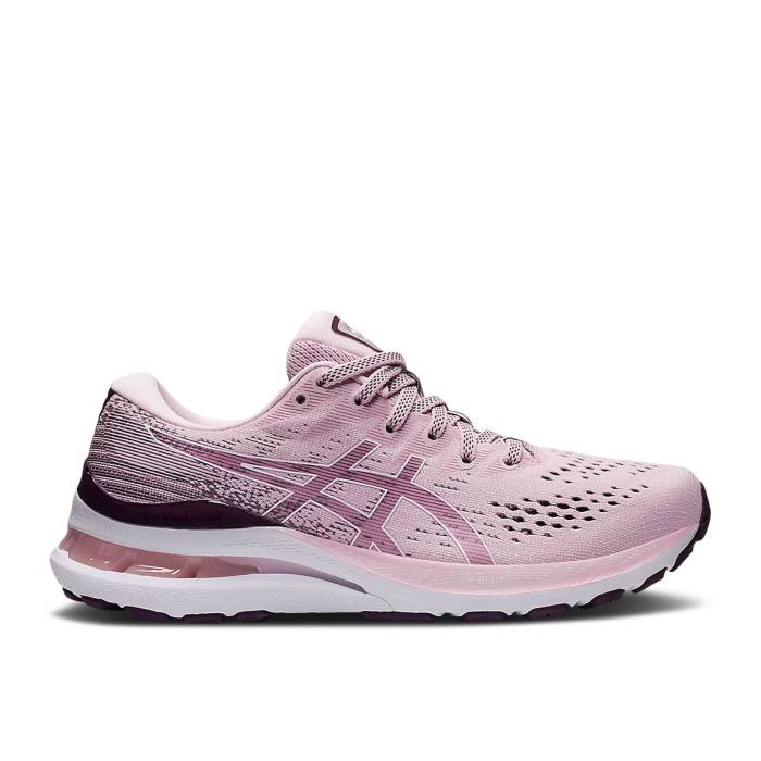 アシックス Asics 【 Wmns Gel Kayano 28 Wide \u0027Barely Rose\u0027 Women Barely Rose/White 】 レディース Rose サクラ色 白いこと 白いこと