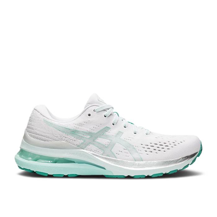 アシックス Asics 【 Wmns Gel Kayano 28 'White Oasis Green' Women White/Oasis Green 】 レディース 白色 ホワイト green 緑・グリーン|スニケス