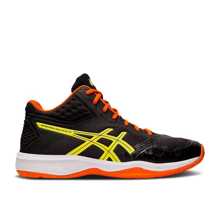 アシックス Asics 【 Netburner Ballistic Ff Mt \u0027Black Sour Yuzu\u0027 Men Black/Sour Yuzu 】 メンズ 黒いこと 黒いこと