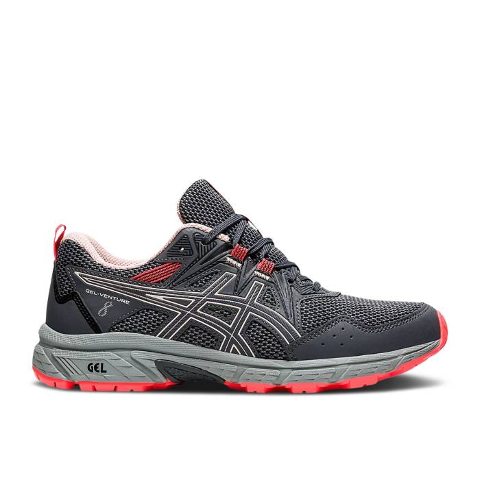 アシックス Asics 【 Wmns Gel Venture 8 Wide \u0027Carrier Grey Ginger Peach\u0027 Women Carrier Grey/Ginger Peach 】 薄墨色 薄墨色 レディース 薄墨色 薄墨色
