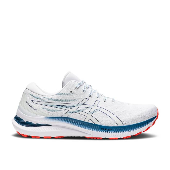 アシックス Asics 【 Gel Kayano 29 White Deep Ocean Men White/Deep Ocean 】 ディープ メンズ 白色 ホワイト ディープ