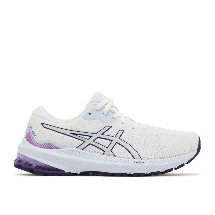 アシックス Asics 【 Wmns Gt 1000 11 \u0027White Dive Blue\u0027 Women White/Dive Blue 】 レディース 白いこと 白いこと 青味 青み