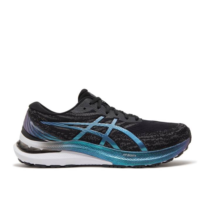 アシックス Asics 【 Gel Kayano 29 Platinum \u0027Black Blue\u0027 Men Black/Black 】 Platinum プラチナム メンズ 黒いこと 黒いこと