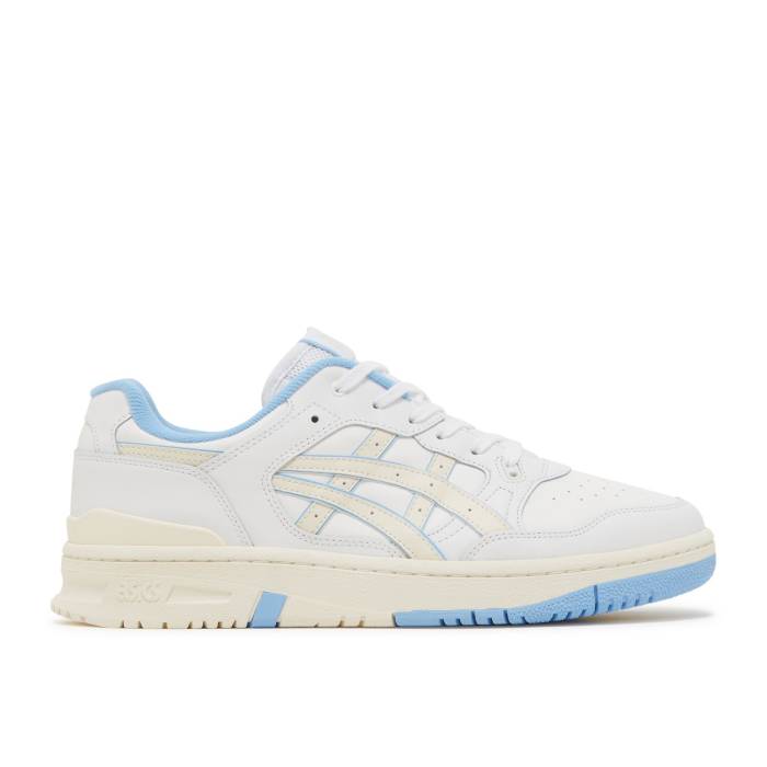 アシックス Asics 【 Ex89 \u0027White Light Blue\u0027 Men White/Cream 】 メンズ 白いこと 白いこと 皮膚軟化剤