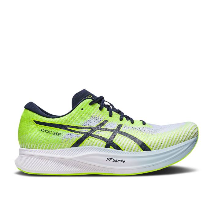 アシックス Asics 【 Magic Speed 2 'Hazard Green Midnight' Men Hazard Green/Midnight 】 マジック Speed スピード green 緑・グリーン メンズ green 緑・グリーン|スニケス