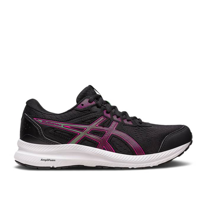 アシックス Asics 【 Wmns Gel Contend 8 Wide 'Black Pink Rave' Women Black/Pink Rave 】 pink ピンク レディース 黒色 ブラック pink ピンク｜スニケス
