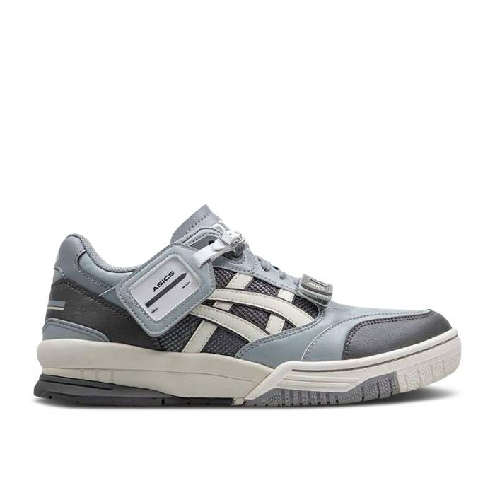 アシックス Asics 【 Gel Spotlyte V2 Low \u0027Grey\u0027 Men Grey/Milky White 】 メンズ 薄墨色 薄墨色 白いこと 白いこと