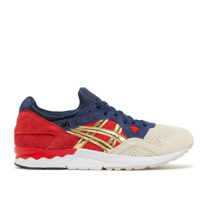 アシックス Asics 【 Concepts X Gel Lyte 5 \u0027Libertea\u0027 Men Papyrus/Pure Silver 】 メンズ 純然たる Silver しろがね色・しろがね色 スニーカー-メンズ靴-靴