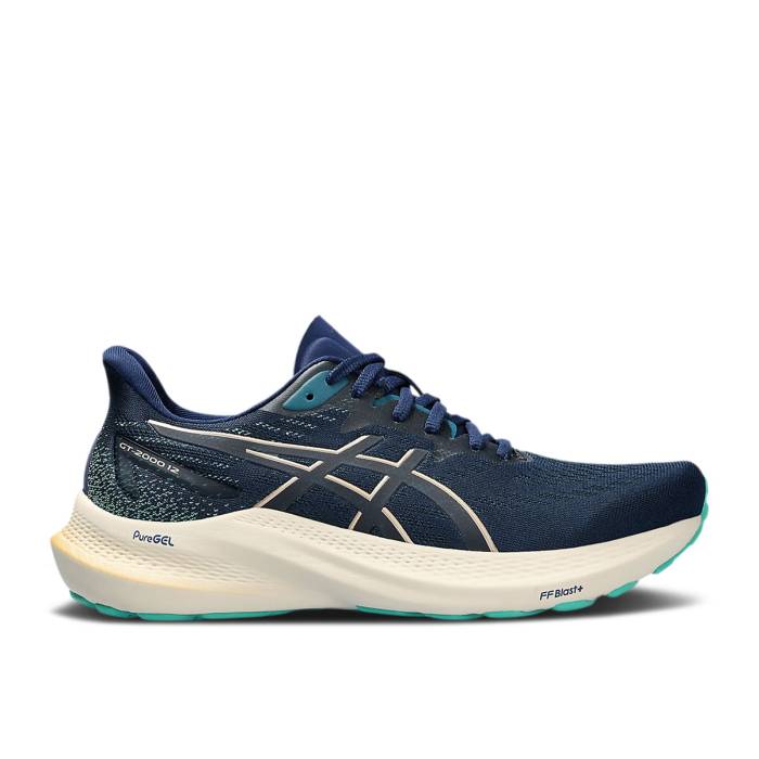 アシックス Asics 【 Wmns Gt 2000 12 \u0027Blue Expanse Champagne\u0027 Women Blue Expanse/Champagne 】 レディース 青碧 青碧