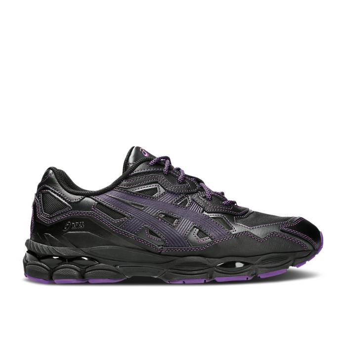 アシックス Asics 【 Needles X Gel Nyc \u0027Black Purple\u0027 Men Black/Black 】 メンズ 黒いこと 黒いこと