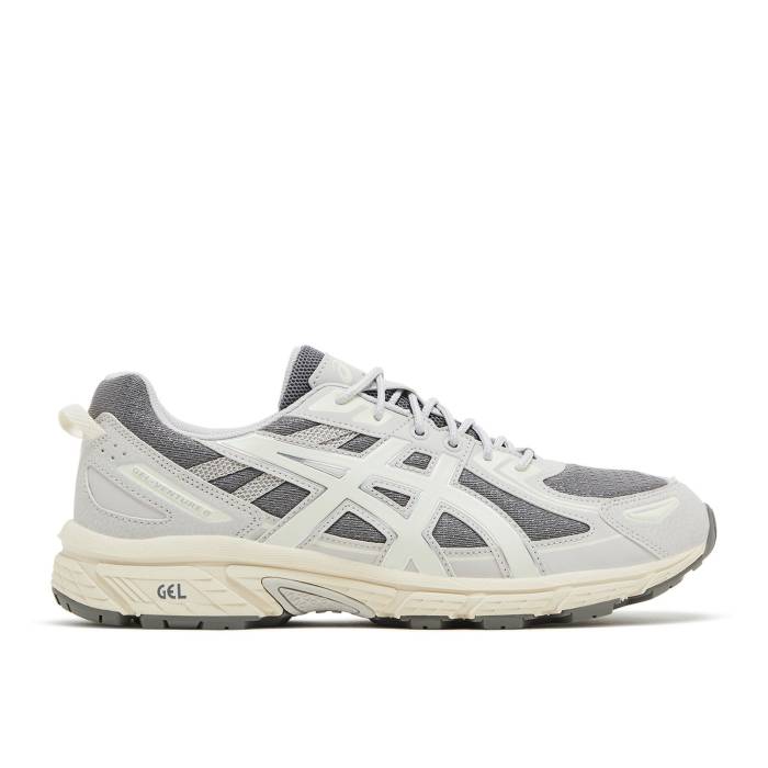 アシックス Asics 【 Gel Venture 6 \u0027Clay Grey Cream\u0027 Men Clay Grey/Cream 】 薄墨色 薄墨色 メンズ 薄墨色 薄墨色 皮膚軟化剤