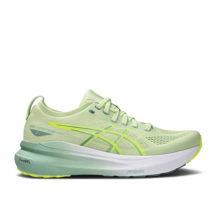 アシックス Asics 【 Wmns Gel Kayano 31 \u0027Cool Matcha\u0027 Women Cool Matcha/Light Celadon 】 レディース 冷やりとした