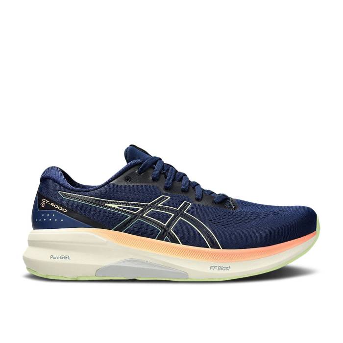 アシックス Asics 【 Gt 4000 4 Wide \u0027Blue Expanse\u0027 Men Blue Expanse/Cool Matcha 】 メンズ 青碧 青碧 冷やりとした