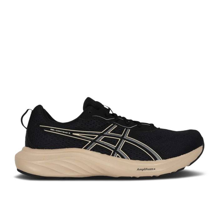 アシックス Asics 【 Gel Contend 9 4E Wide \u0027Black Milk Tea\u0027 Men Black/Milk Tea 】 メンズ 黒いこと 黒いこと