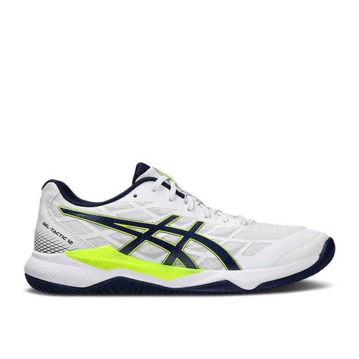 アシックス Asics 【 Gel Tactic 12 'White Blue Expanse' Men White/Blue Expanse 】 タクティック 青色 ブルー メンズ 白色 ホワイト 青色 ブルー