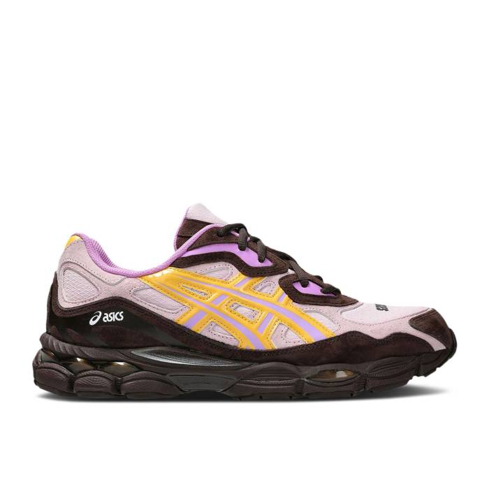 アシックス Asics 【 Pleasures X Gel Nyc \u0027World Of Pleasures\u0027 Men Barely Rose/Lavender Glow 】 メンズ Rose さくら色 スニーカー-メンズ靴-靴