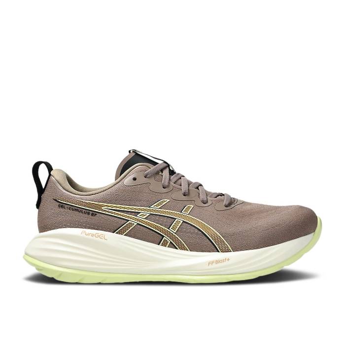 アシックス Asics 【 Gel Cumulus 27 Extra Wide \u0027Taupe Grey\u0027 Men Taupe Grey/Black 】 メンズ 薄墨色 薄墨色 黒いこと 黒いこと