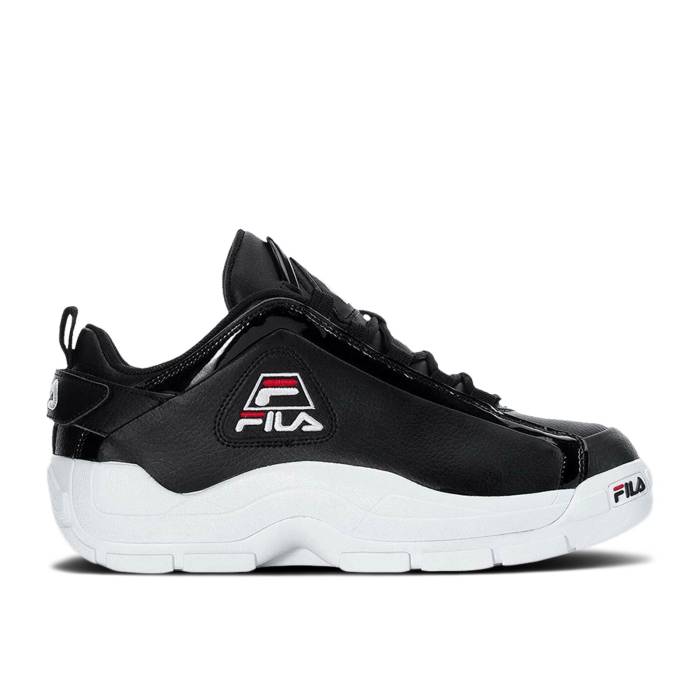 フィラ Fila 【 Grant Hill 2 Low Black Men Black/White/Red 】 メンズ 黒色 ブラック 白色 ホワイト Red 赤・レッド
