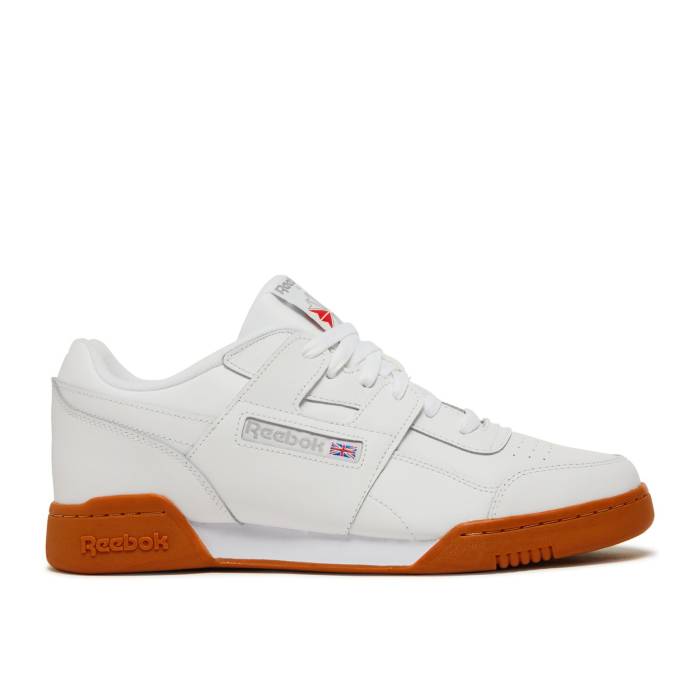 リーボック Reebok 【 Workout Plus \u0027White\u0027 Men White/Carbon/Red/Royal 】 workout 細工物アウト メンズ 白いこと 白いこと 炭素 Red 赤・赤いこと