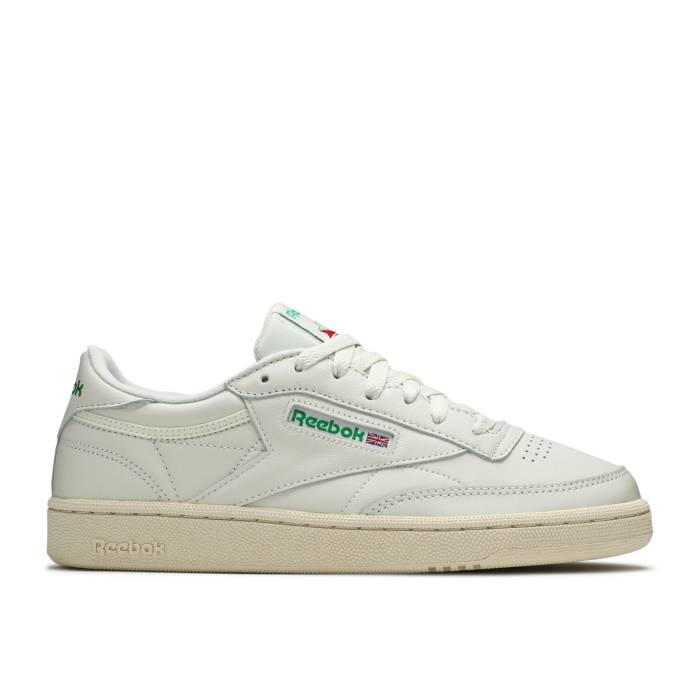リーボック Reebok 【 Wmns Club C 85 Vintage Women Chalk/Green/White 】 クラブ vintage ビンテージ・ヴィンテージ レディース green 緑・グリーン 白色 ホワイト
