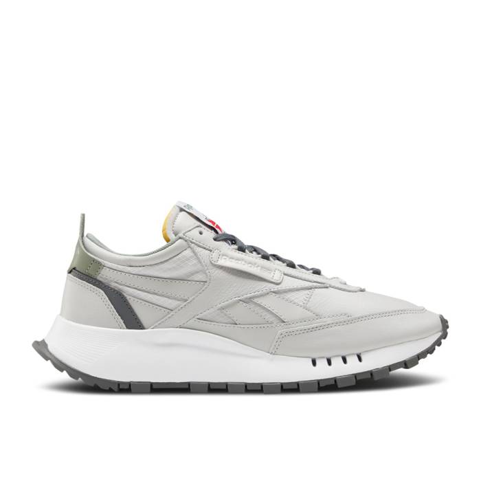 リーボック Reebok 【 Classic Leather Legacy \u0027Pure Grey\u0027 Men Pure Grey 2/True Grey 7/Harmony Green 】 古典派音楽 なめし革 legacy レガシー メンズ 純然たる 薄墨色 薄墨色 green 緑・緑であること