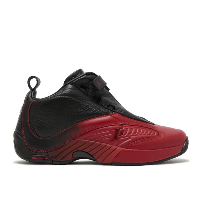 リーボック Reebok 【 Answer 4 \u0027Flash Red\u0027 Men Black/Flash Red/Flash Red 】 受け答え メンズ 黒いこと 黒いこと Red 赤・赤いこと