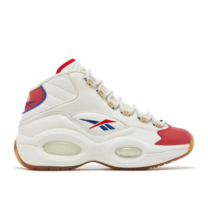 リーボック Reebok 【 Question Mid 'Philadelphia 76Ers' Men Chalk/Vector Red/Vector Blue 】 Question クエスチョン ミッド メンズ Red 赤・レッド 青色 ブルー|スニケス