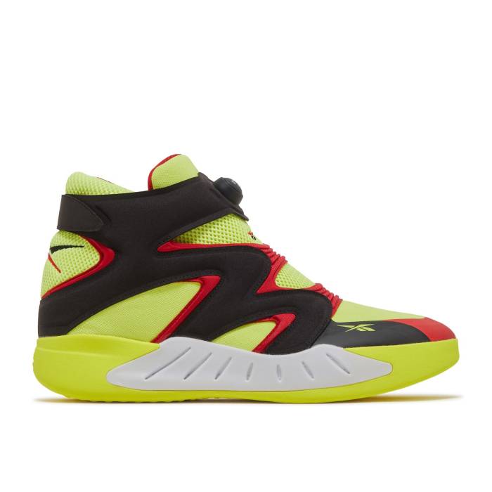 リーボック Reebok 【 Instapump Fury Zone \u0027Acid Yellow\u0027 Men Acid Yellow/Black/Vector Red 】 zone 地方 メンズ yellow 黄味がかった・黄色 黒いこと 黒いこと Red 赤・赤いこと