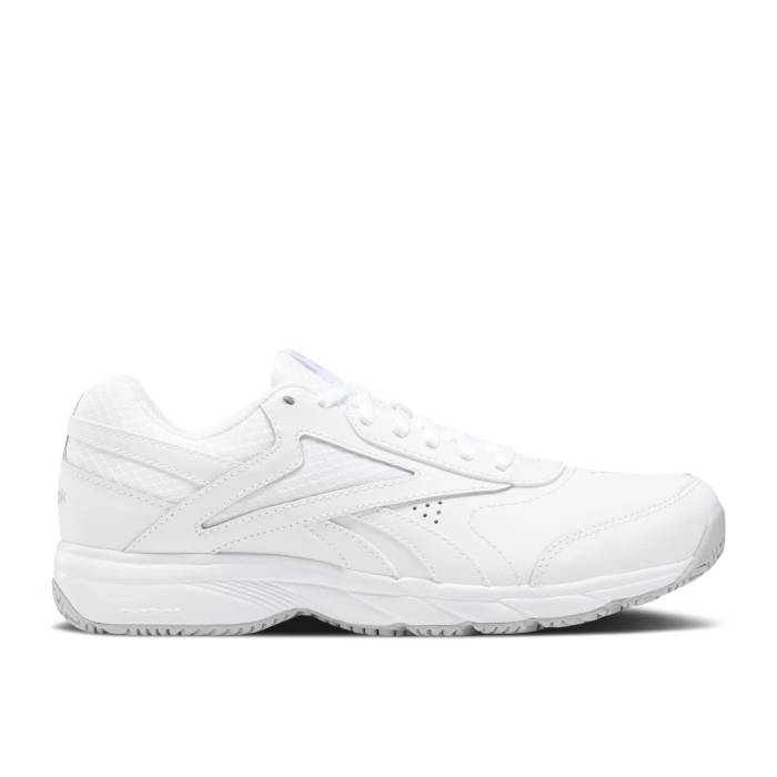 リーボック Reebok 【 Wmns Work N Cushion 4.0 Wide 'White Cold Grey' Women White/Cold Grey 2/White 】 レディース 白色 ホワイト 灰色 グレー｜スニケス
