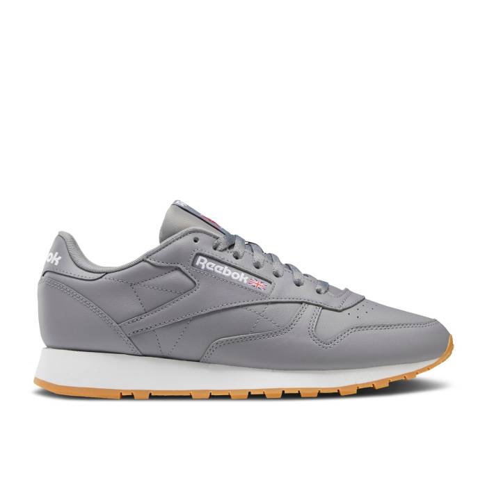 リーボック Reebok 【 Classic Leather 'Pure Grey Gum' Men Pure Grey/Footwear White/Gum 】 クラシック レザー 灰色 グレー メンズ ピュア 灰色 グレー 白色 ホワイト
