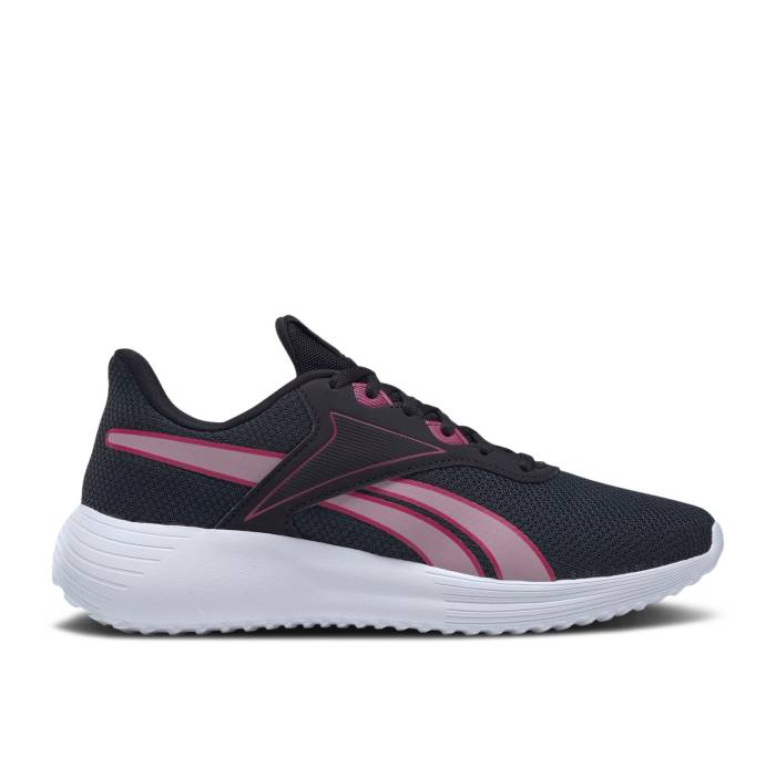 リーボック Reebok 【 Wmns Lite 3 \u0027Black Infused Lilac\u0027 Women Core Black/Infused Lilac/Footwear White 】 点火装置 レディース 中核グループ 黒いこと 黒いこと 白いこと 白いこと