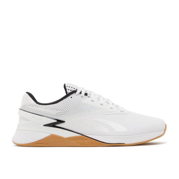 リーボック Reebok 【 Nano X3 \u0027White Black Gum\u0027 Men Footwear White/Core Black/Rubber Gum 】 ナノ 黒いこと 黒いこと メンズ 白いこと 白いこと 中核グループ 黒いこと 黒いこと 天然ゴム
