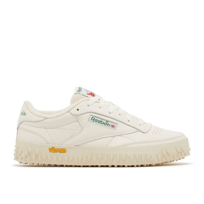 リーボック Reebok 【 Club C Vibram 'Chalk Glen Green' Men Chalk/Vintage Chalk/Glen Green 】 クラブ メンズ vintage ビンテージ・ヴィンテージ green 緑・グリーン