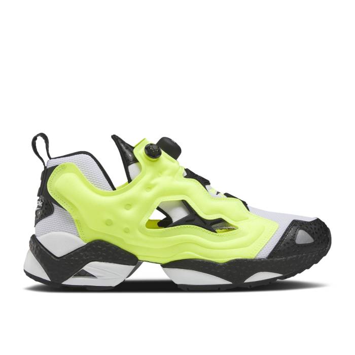 リーボック Reebok 【 Instapump Fury 95 'Solar Yellow' Men Cloud White/Solar Yellow/Core Black 】 メンズ 白色 ホワイト yellow 黄色・イエロー コア 黒色 ブラック