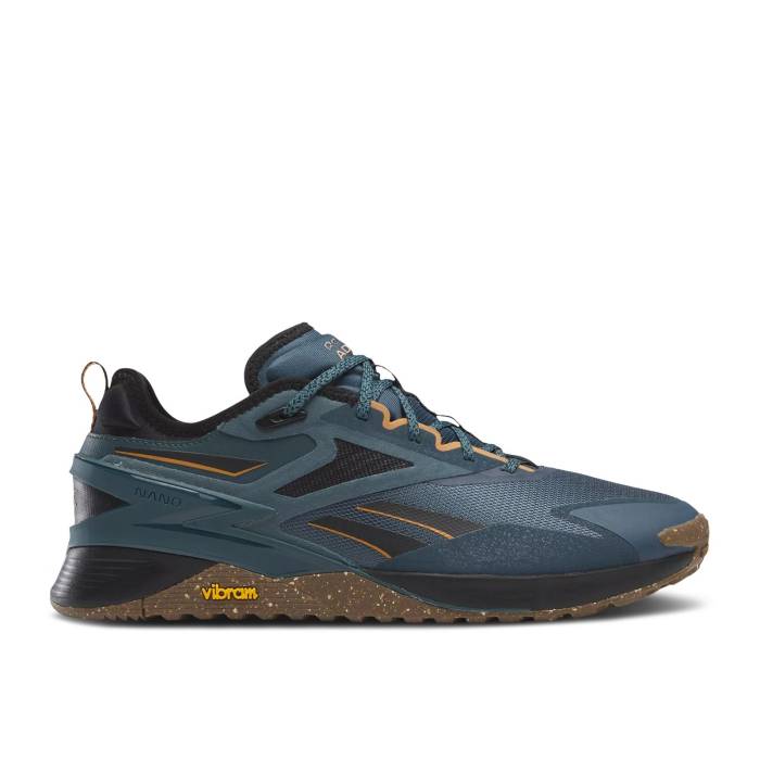 リーボック Reebok 【 Nano X3 Adventure \u0027Hoops Blue Black\u0027 Men Hoops Blue/Core Black/Court Brown 】 ナノ 青味 青み メンズ 青味 青み 中核グループ 黒いこと 黒いこと 厚地の外套 赤銅色 赤銅色