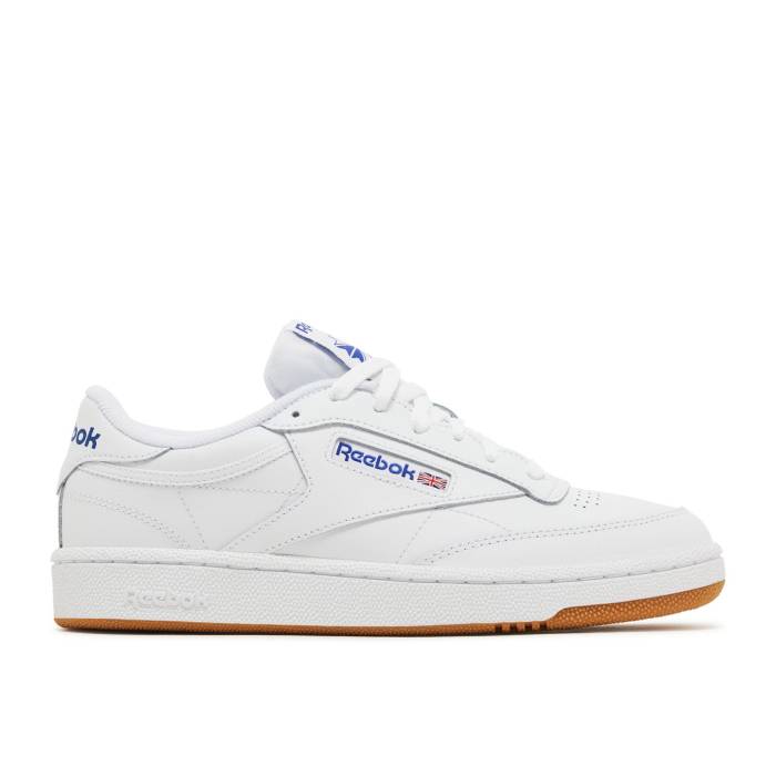 リーボック Reebok 【 Club C 85 'White Royal Gum' Men White/Royal/Gum 】 クラブ メンズ 白色 ホワイト｜スニケス