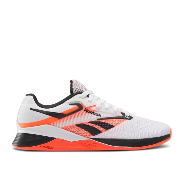 リーボック Reebok 【 Wmns Nano X4 'White Orange Flare' Women Footwear White/Black/Orange Flare 】 ナノ orange 橙・オレンジ レディース 白色 ホワイト 黒色 ブラック orange 橙・オレンジ|スニケス