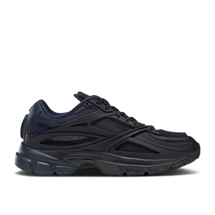 リーボック Reebok 【 Premier Road Modern 'Black Vector Navy' Men Core Black/Vector Navy/Cloud White 】 プレミアム モダン メンズ コア 黒色 ブラック 紺色 ネイビー 白色 ホワイト｜スニケス