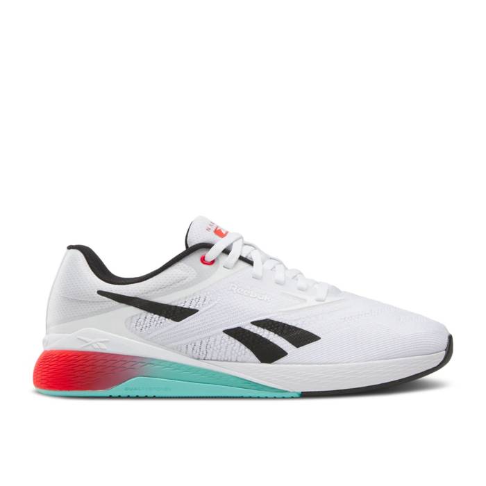 リーボック Reebok 【 Nano X5 \u0027White Black Energy Red\u0027 Men White/Black/Energy Red 】 ナノ 黒いこと 黒いこと 活動力 メンズ 白いこと 白いこと 黒いこと 黒いこと 活動力 Red 赤・赤いこと