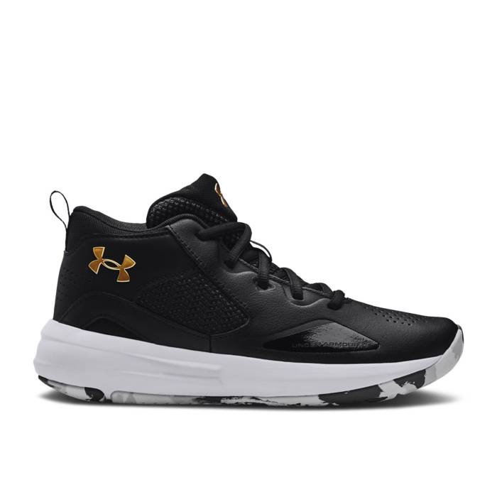 アンダーアーマー Under Armour 【 Lockdown 5 Gs 'Black Metallic Gold' Youth Black/Metallic Gold/White 】 ジュニア キッズ 黒色 ブラック ゴールド 白色 ホワイト|スニケス