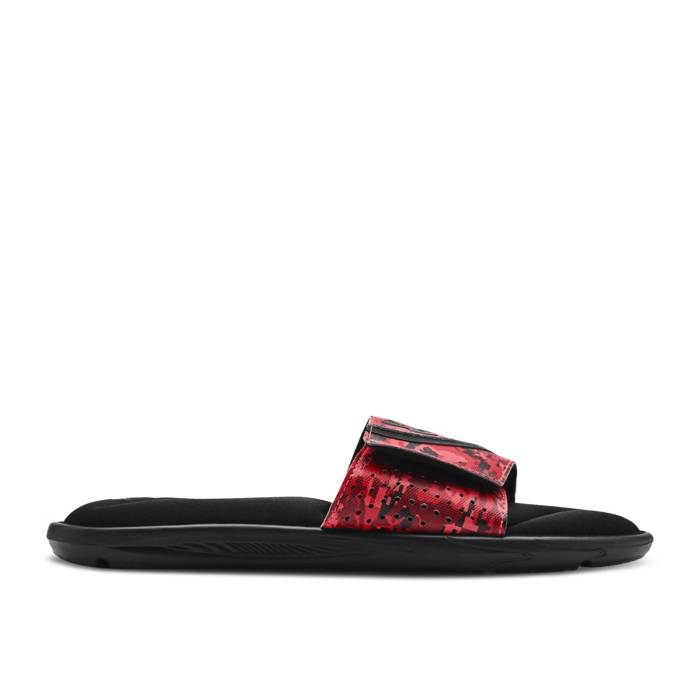 アンダーアーマー Under Armour 【 Ignite 6 Graphic Strap Slide \u0027Black Beta Camo\u0027 Men Black/Beta 】 イグナイト グラフィック 同盟罷工一回り Slide サンダル メンズ 黒いこと 黒いこと