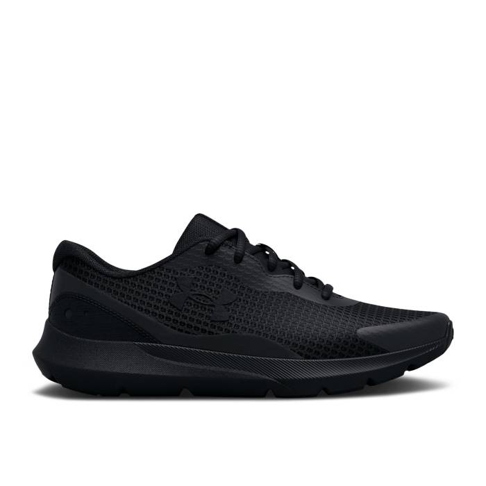 アンダーアーマー Under Armour 【 Wmns Surge 3 \u0027Triple Black\u0027 Women Black 】 レディース 黒いこと 黒いこと