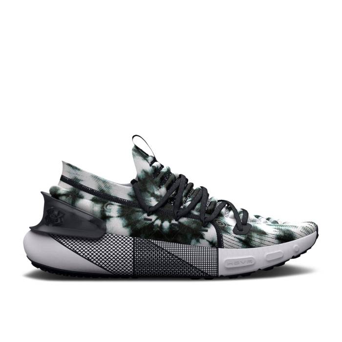 アンダーアーマー Under Armour 【 Hovr Phantom 3 'Dyed - White Black' Men White/Black 】 白色 ホワイト メンズ 白色 ホワイト 黒色 ブラック