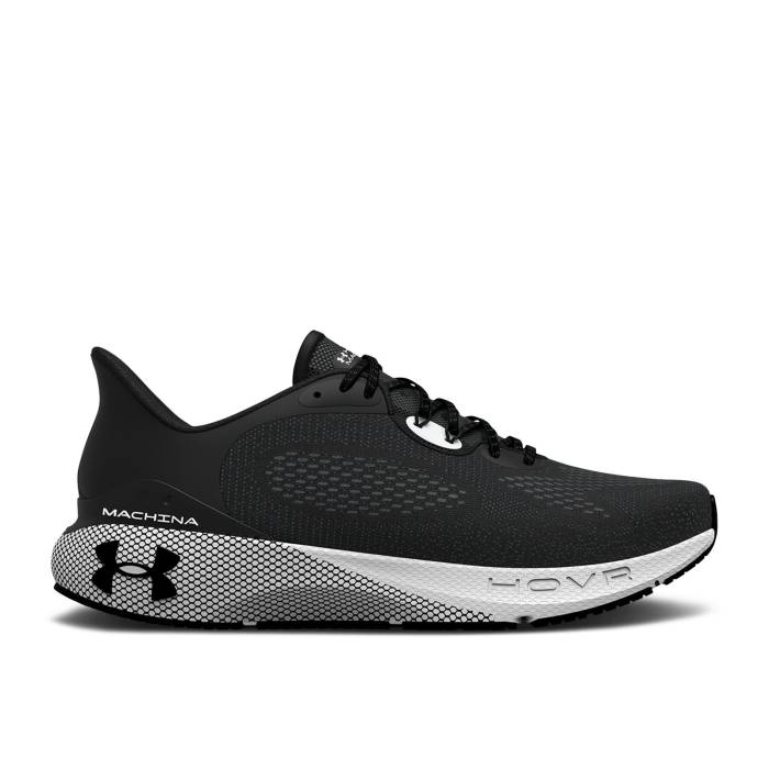 アンダーアーマー Under Armour 【 Wmns Hovr Machina 3 \u0027Black White\u0027 Women Black/White 】 レディース 黒いこと 黒いこと 白いこと 白いこと