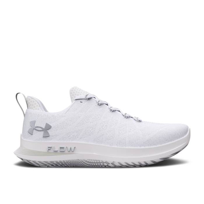 アンダーアーマー Under Armour 【 Flow Velociti 3 \u0027White Halo Grey\u0027 Men White/Halo Grey/Black 】 流れ受け答え メンズ 白いこと 白いこと 薄墨色 薄墨色 黒いこと 黒いこと