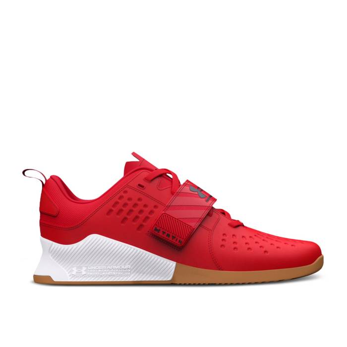 アンダーアーマー Under Armour 【 Reign Lifter 'Red White Gum' Men Red/White/Black 】 白色 ホワイト メンズ Red 赤・レッド 白色 ホワイト 黒色 ブラック|スニケス