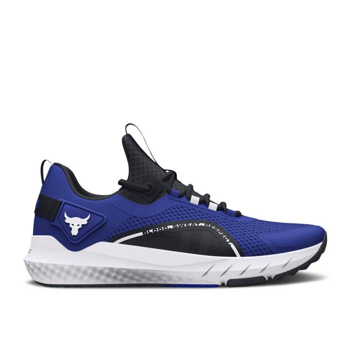 アンダーアーマー Under Armour 【 Project Rock Bsr 3 \u0027Royal Black\u0027 Men Royal/Black/White 】 メンズ 黒いこと 黒いこと 白いこと 白いこと