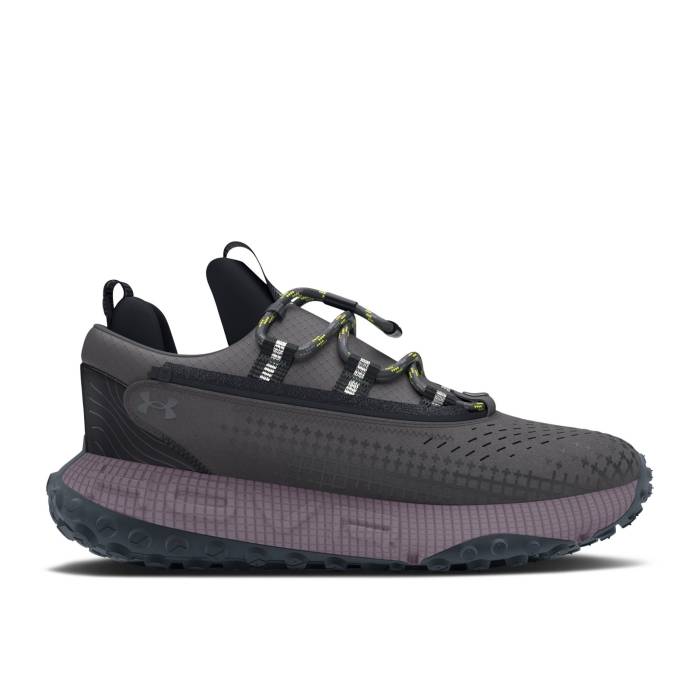 アンダーアーマー Under Armour 【 Hovr Summit Fat Tire Delta 'Castlerock Violet Grey' Men Castlerock/Violet Grey/Metallic Black 】 紫・バイオレット メンズ 紫・バイオレット 灰色 グレー 黒色 ブラック