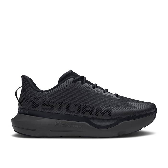アンダーアーマー Under Armour 【 Hovr Infinite Pro Storm \u0027Black Anthracite\u0027 Men Black/Anthracite 】 労働者階級 メンズ 黒いこと 黒いこと