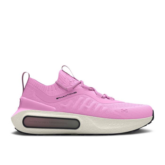 アンダーアーマー Under Armour 【 Wmns Hovr Phantom 4 \u0027Stellar Pink\u0027 Women Stellar Pink/Pink Dawn/Black 】 レディース pink サクラ色 黒いこと 黒いこと